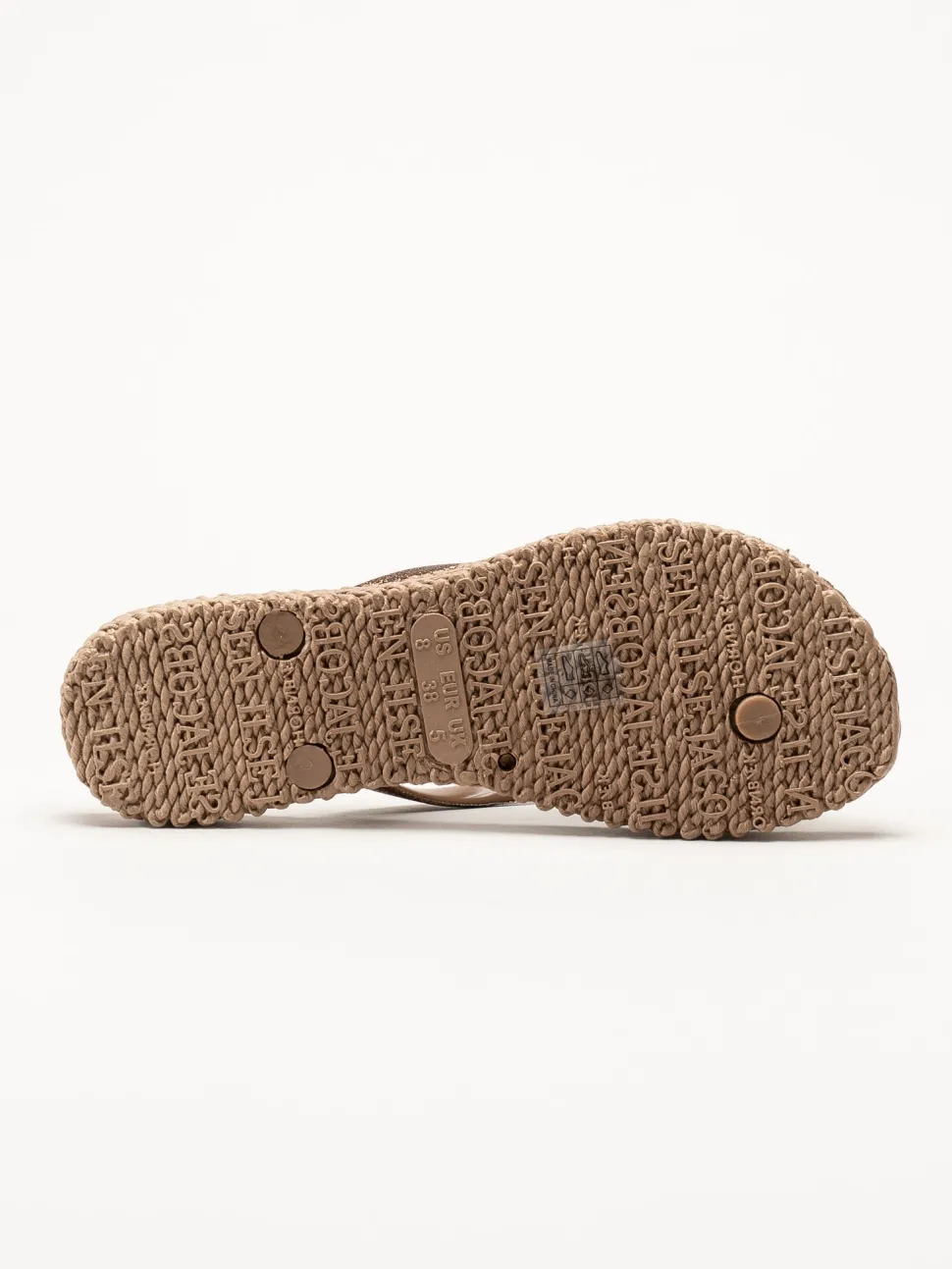 Ilse Jacobsen - Cheerful16F - Ljusbruna flip flops