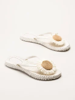 Ilse Jacobsen - Cheerful16F - Offwhite flip flops