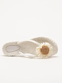 Ilse Jacobsen - Cheerful16F - Offwhite flip flops