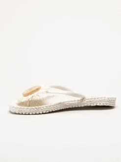 Ilse Jacobsen - Cheerful16F - Offwhite flip flops