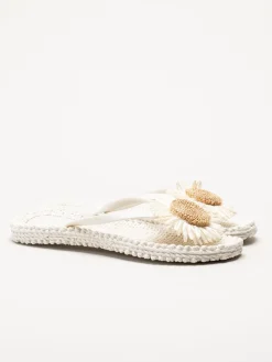 Ilse Jacobsen - Cheerful16F - Offwhite flip flops