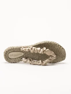 Ilse Jacobsen - Cheerful06 - Guldfärgade flip flops