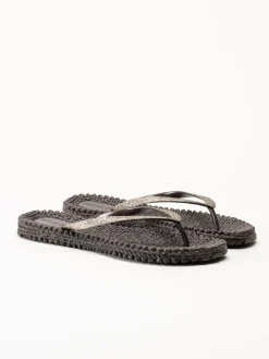 Ilse Jacobsen - Cheerful01 - Mörkbruna flip flops