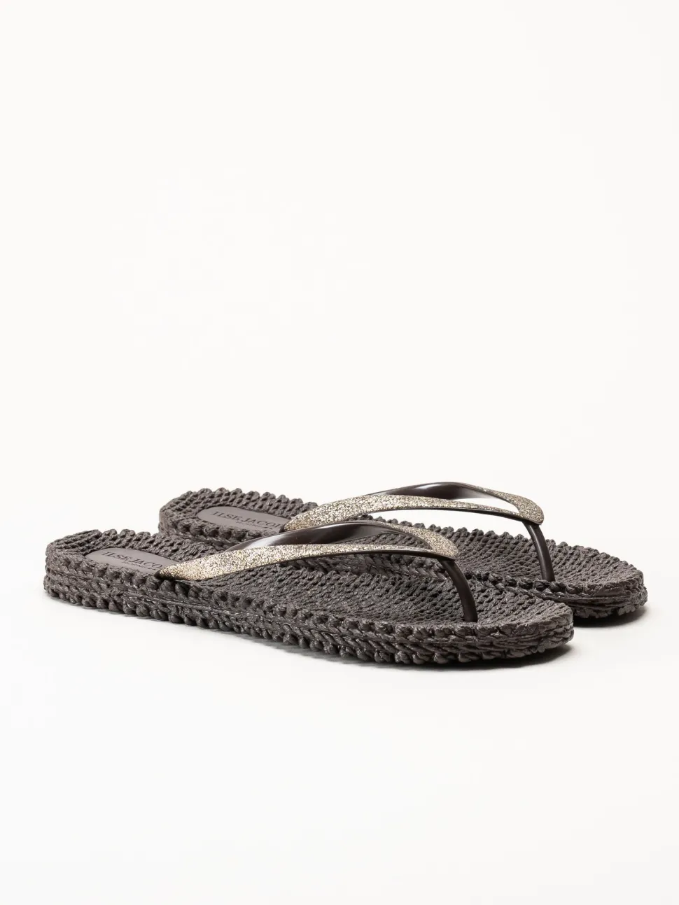 Ilse Jacobsen - Cheerful01 - Mörkbruna flip flops