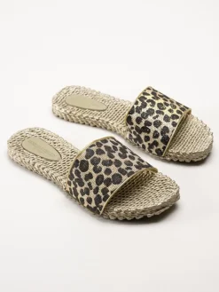 Ilse Jacobsen - Cherio190GL - Leopardmönstrade slip in sandaler