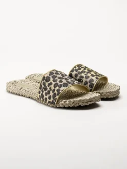 Ilse Jacobsen - Cherio190GL - Leopardmönstrade slip in sandaler