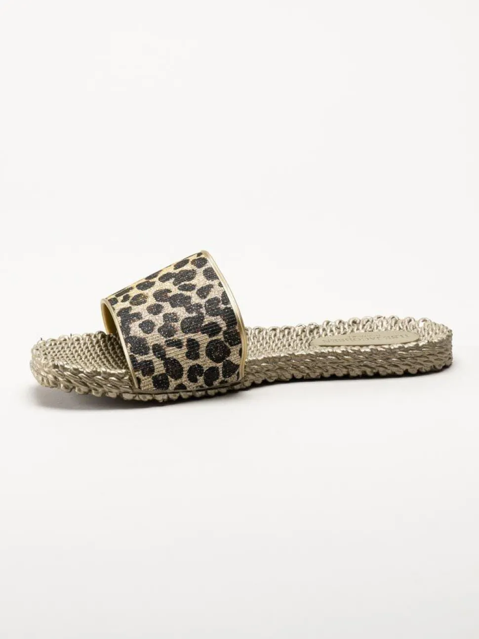 Ilse Jacobsen - Cherio190GL - Leopardmönstrade slip in sandaler