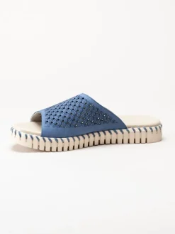 Ilse Jacobsen - Tulip1375 - Blå slip in sandaler