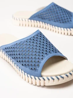 Ilse Jacobsen - Tulip1375 - Blå slip in sandaler
