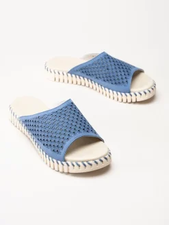 Ilse Jacobsen - Tulip1375 - Blå slip in sandaler