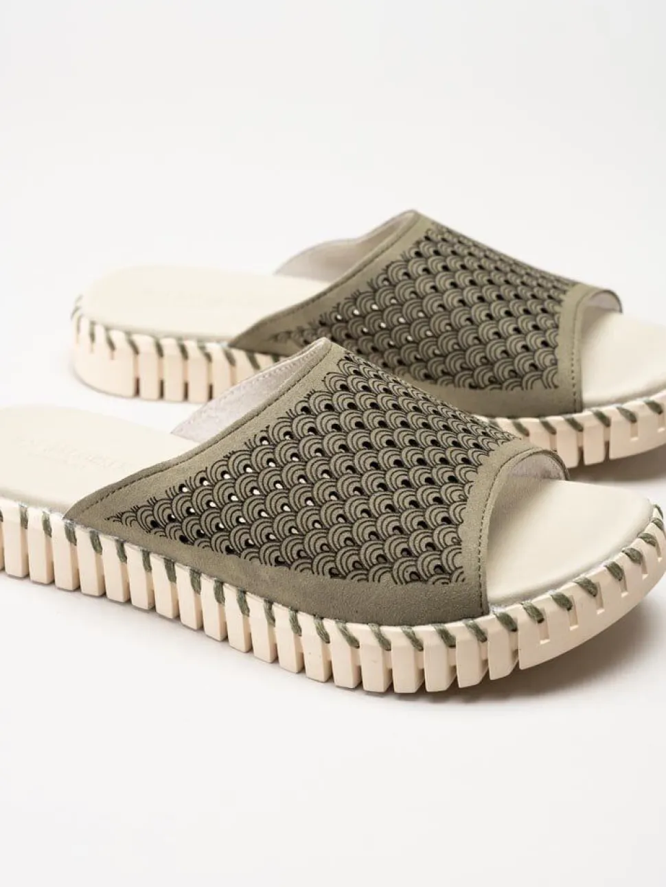 Ilse Jacobsen - Tulip1375 - Gröna slip in sandaler
