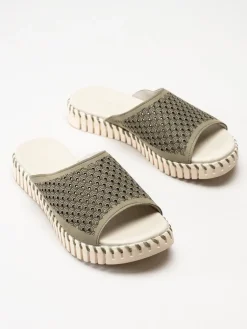 Ilse Jacobsen - Tulip1375 - Gröna slip in sandaler