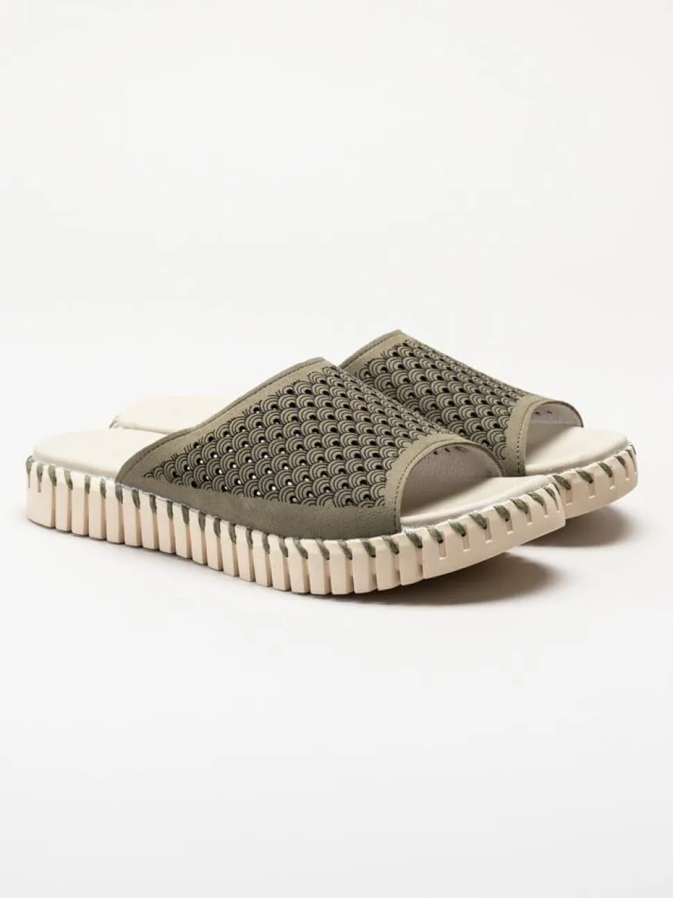Ilse Jacobsen - Tulip1375 - Gröna slip in sandaler