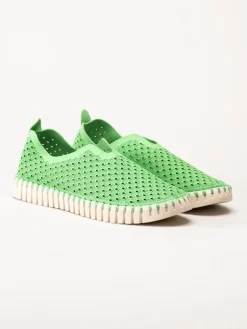 Ilse Jacobsen - Tulip3275 - Gröna slip on skor