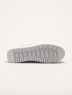 Ilse Jacobsen - Tulip3577 - Guldiga slip on skor