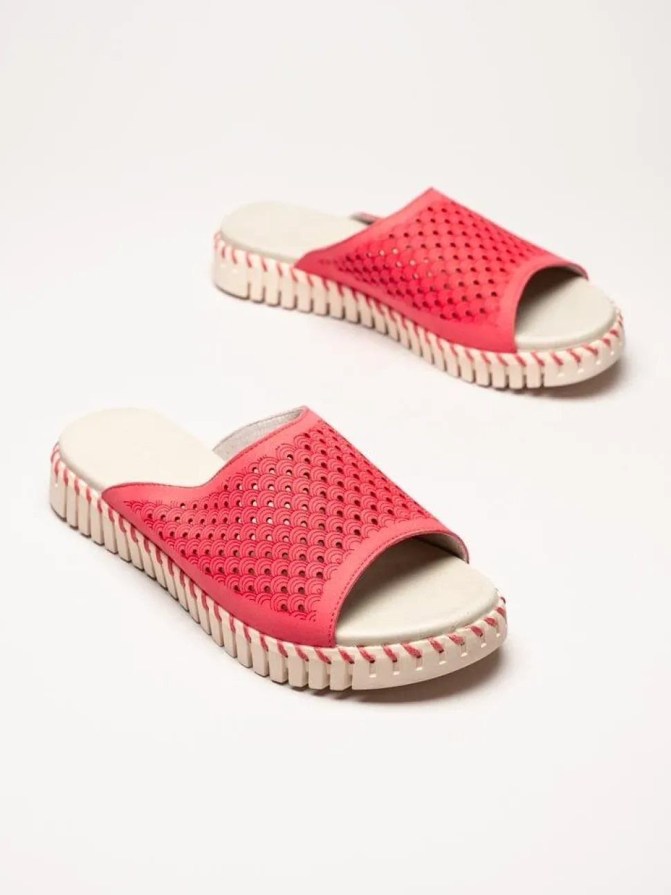 Ilse Jacobsen - Tulip1375 - Korallfärgade slip in sandaler