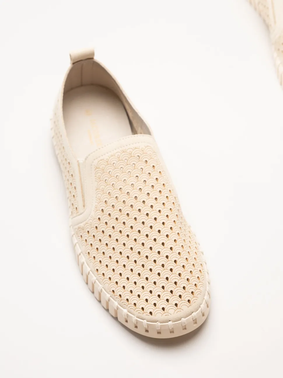 Ilse Jacobsen - Tulip Men - Beige slip on skor