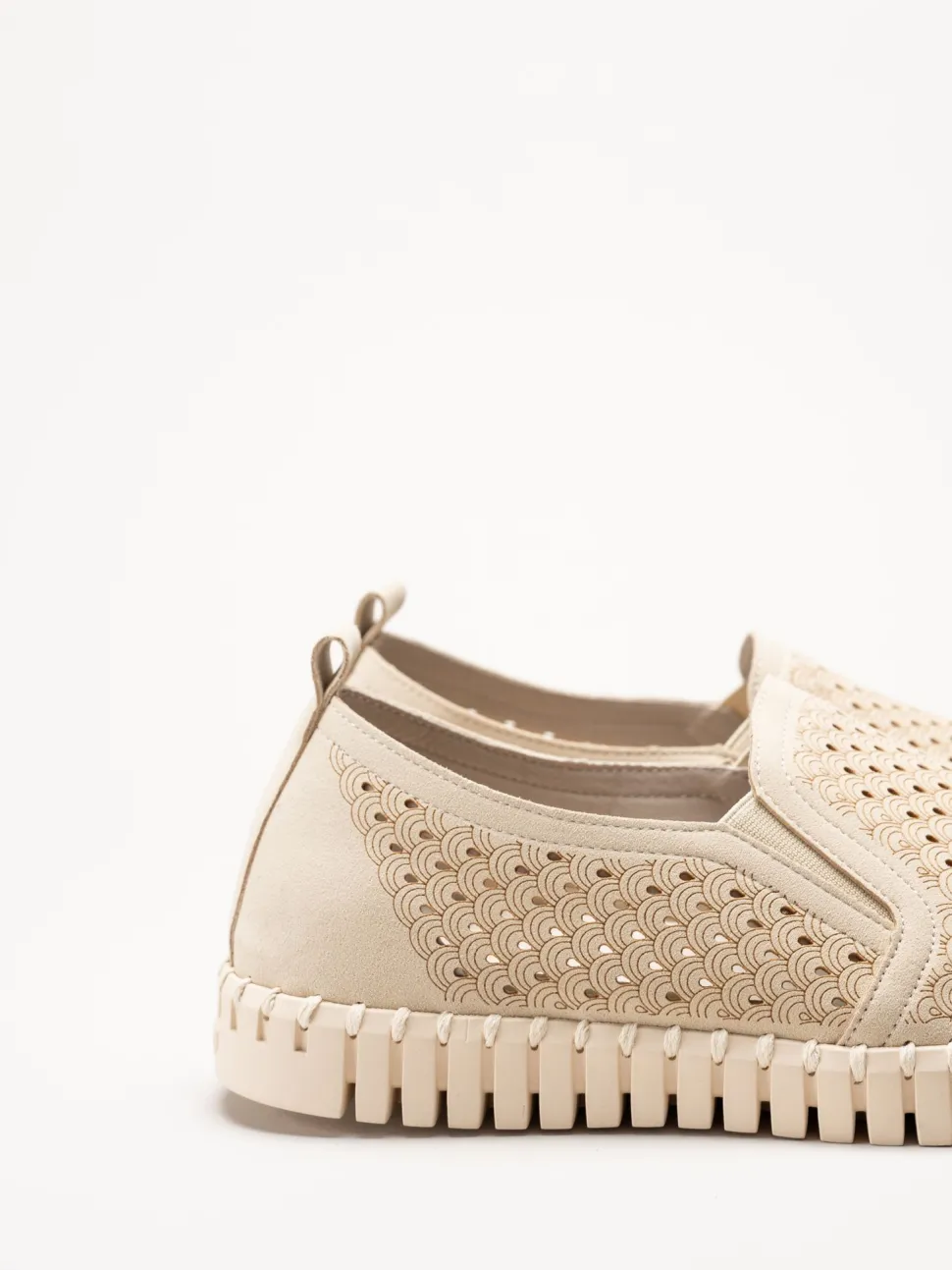 Ilse Jacobsen - Tulip Men - Beige slip on skor