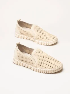Ilse Jacobsen - Tulip Men - Beige slip on skor