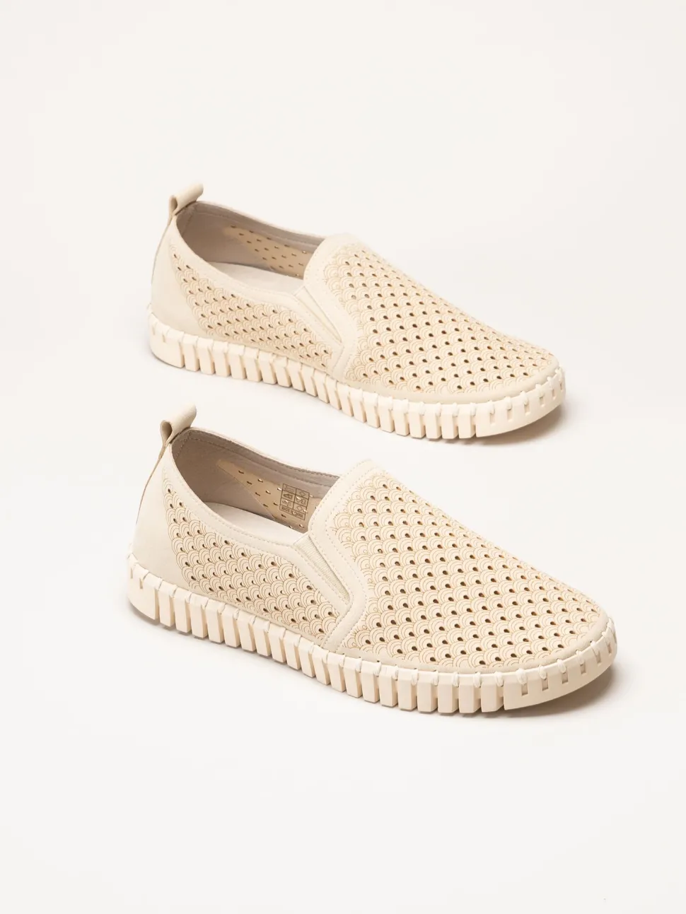 Ilse Jacobsen - Tulip Men - Beige slip on skor