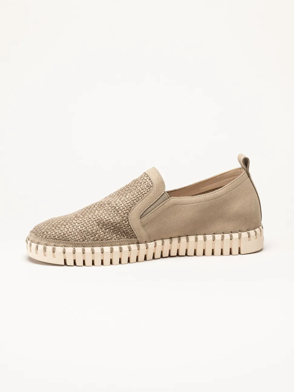 Ilse Jacobsen - Tulip Men - Beige slip on skor