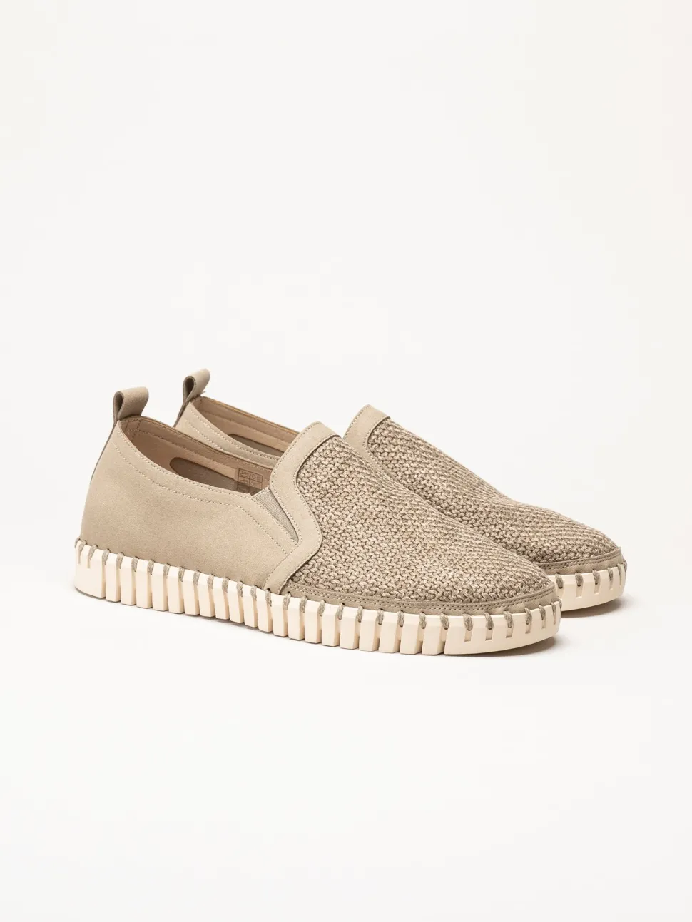 Ilse Jacobsen - Tulip Men - Beige slip on skor