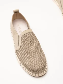 Ilse Jacobsen - Tulip Men - Beige slip on skor