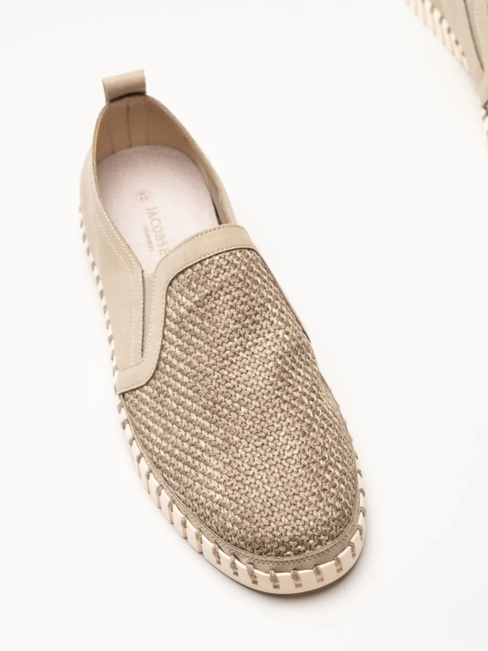 Ilse Jacobsen - Tulip Men - Beige slip on skor