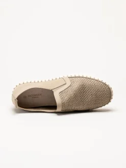 Ilse Jacobsen - Tulip Men - Beige slip on skor