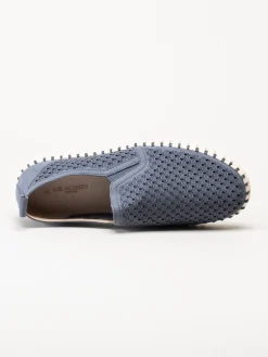 Ilse Jacobsen - Tulip Men - Blå slip on skor