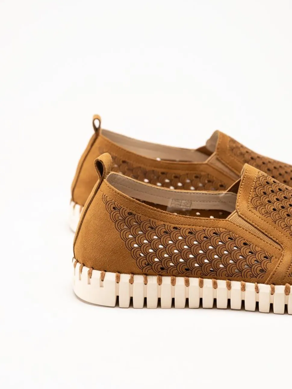 Ilse Jacobsen - Tulip Men - Bruna slip on skor