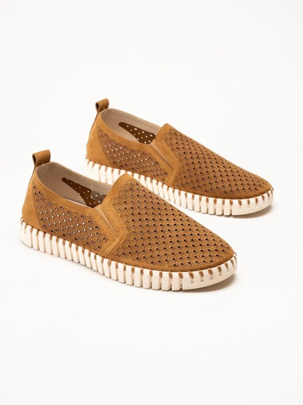 Ilse Jacobsen - Tulip Men - Bruna slip on skor