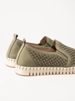 Ilse Jacobsen - Tulip Men - Gröna slip on skor