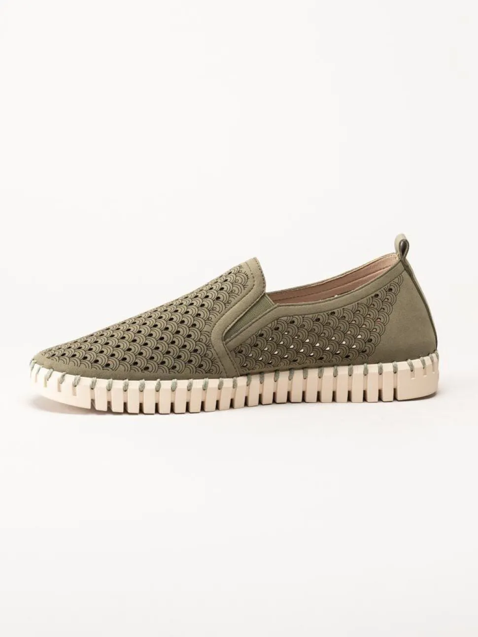 Ilse Jacobsen - Tulip Men - Gröna slip on skor