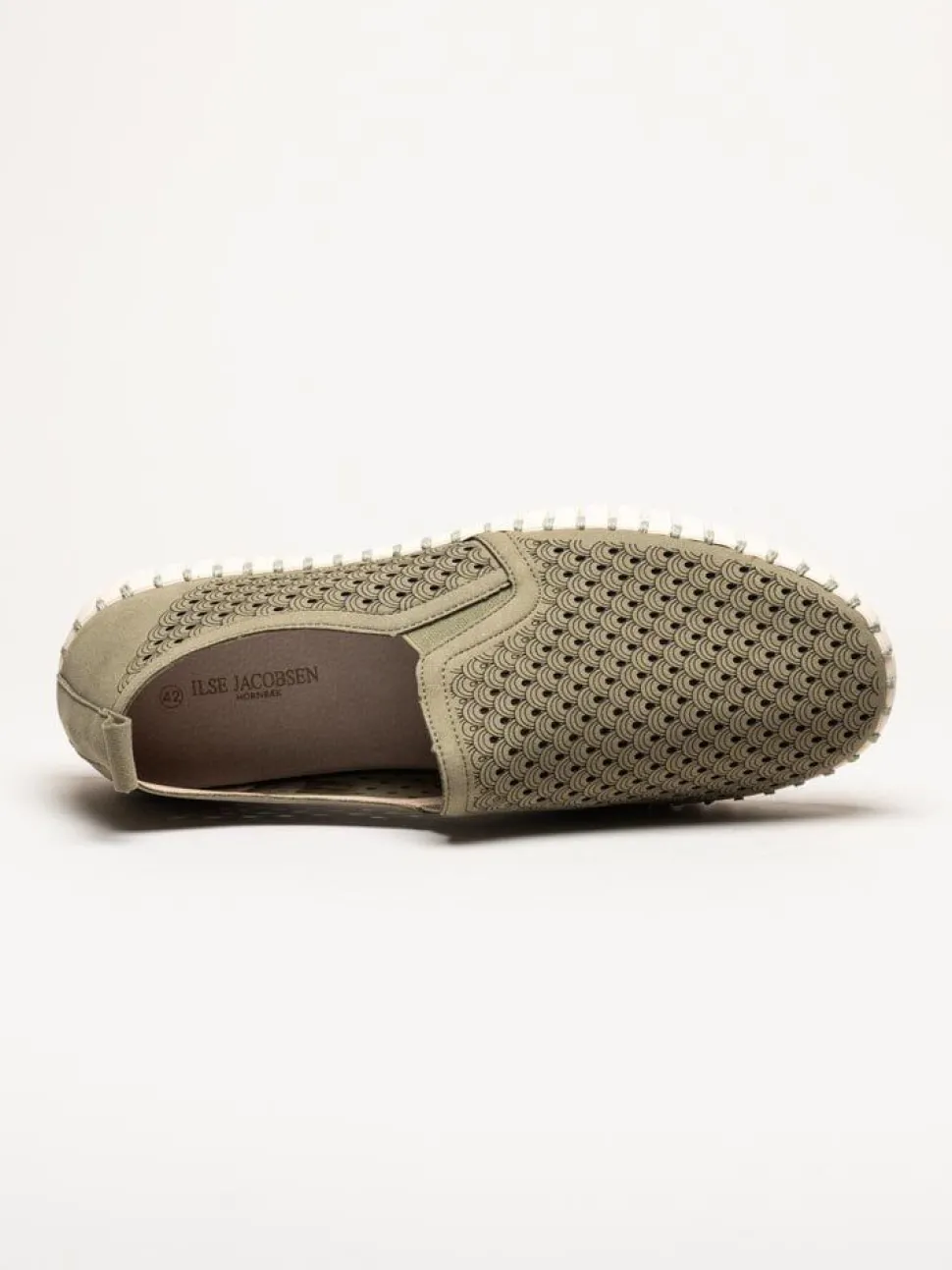 Ilse Jacobsen - Tulip Men - Gröna slip on skor