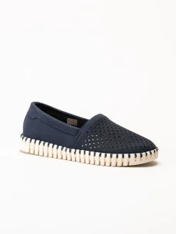 Ilse Jacobsen - Tulip - Mörkblå espadrillos