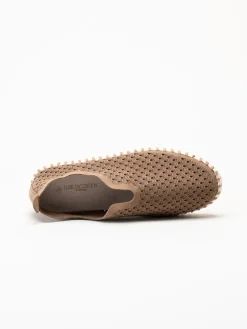 Ilse Jacobsen - Tulip - Mörkbruna slip on skor