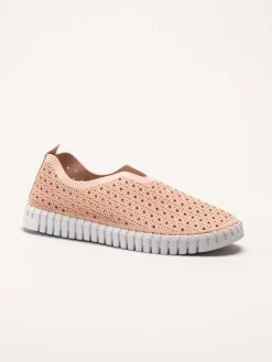 Ilse Jacobsen - Tulip4031 - Rosa slip on skor