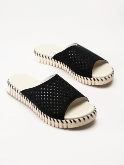 Ilse Jacobsen - Tulip1375 - Svarta slip in sandaler