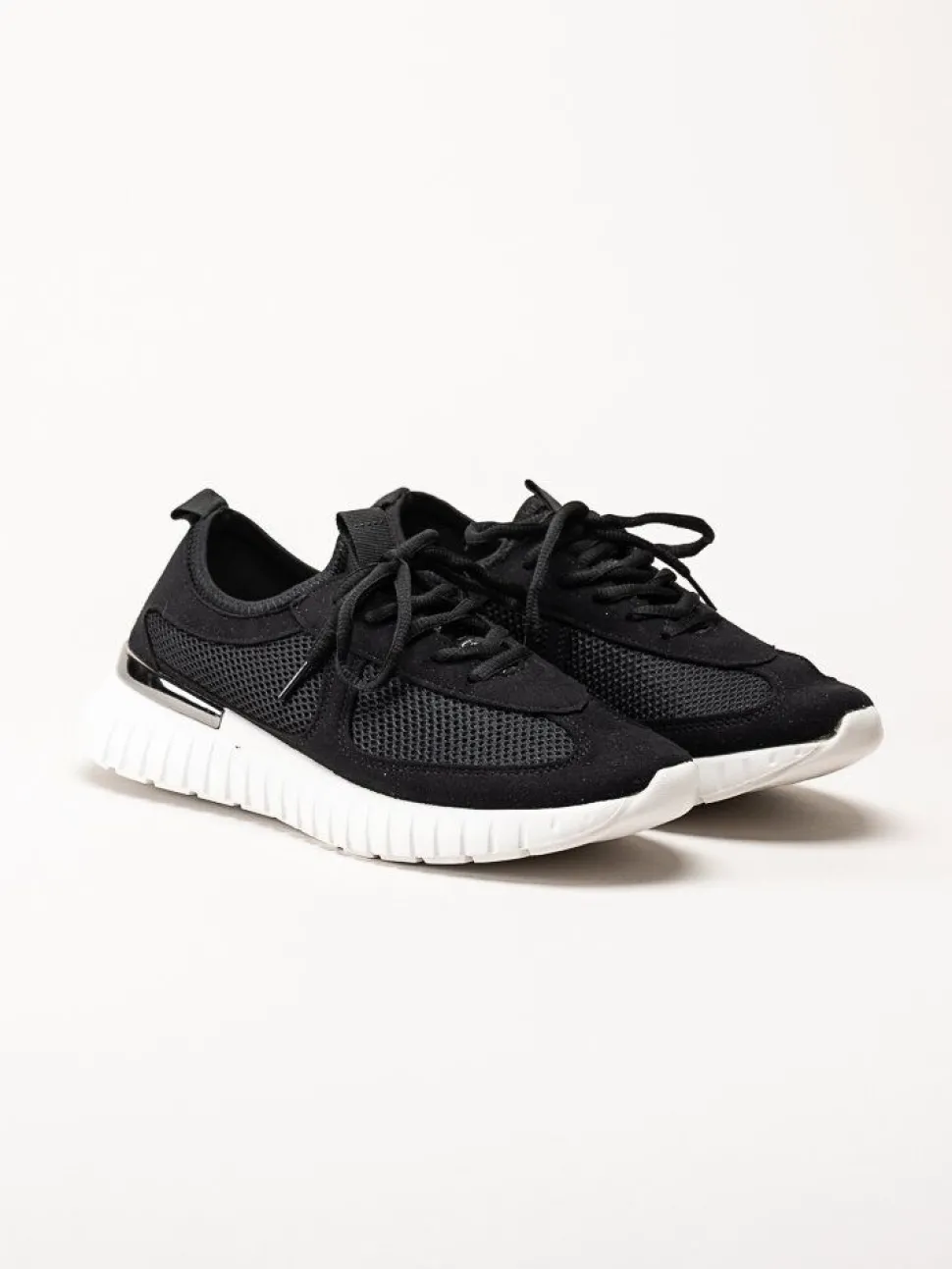 Ilse Jacobsen - Tulip4175 - Svarta sneakers i mesh