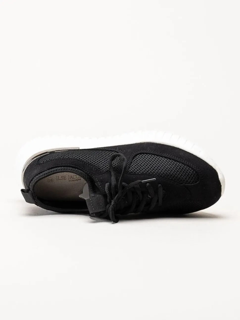 Ilse Jacobsen - Tulip4175 - Svarta sneakers i mesh