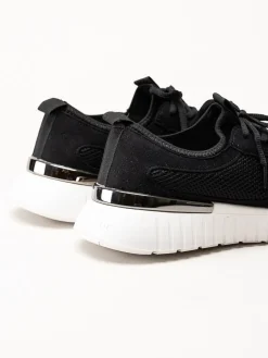 Ilse Jacobsen - Tulip4175 - Svarta sneakers i mesh