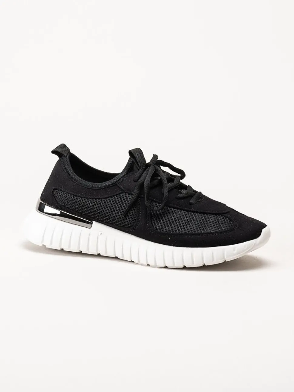 Ilse Jacobsen - Tulip4175 - Svarta sneakers i mesh