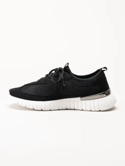 Ilse Jacobsen - Tulip4175 - Svarta sneakers i mesh