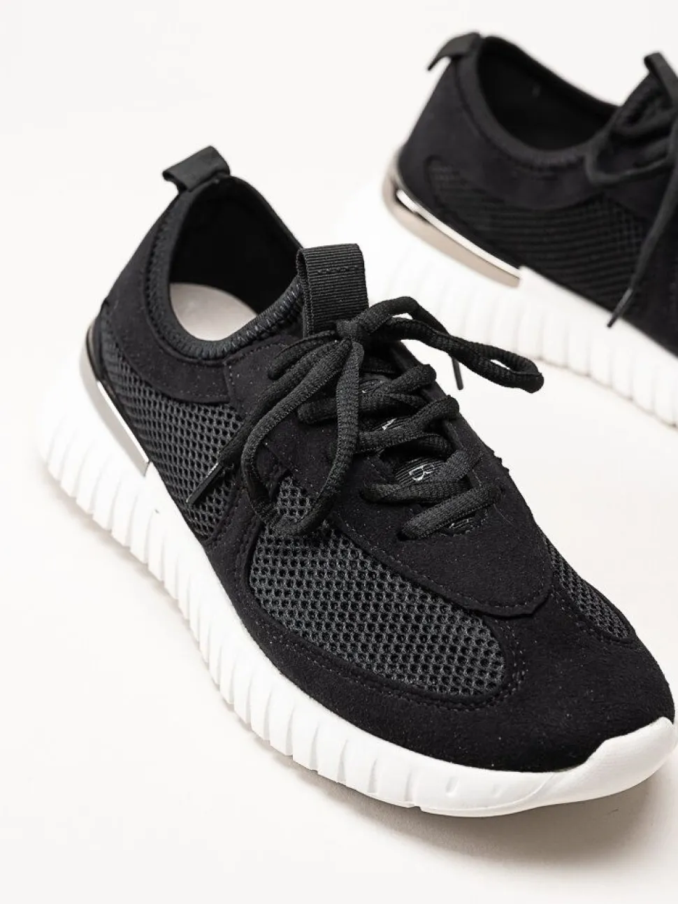 Ilse Jacobsen - Tulip4175 - Svarta sneakers i mesh