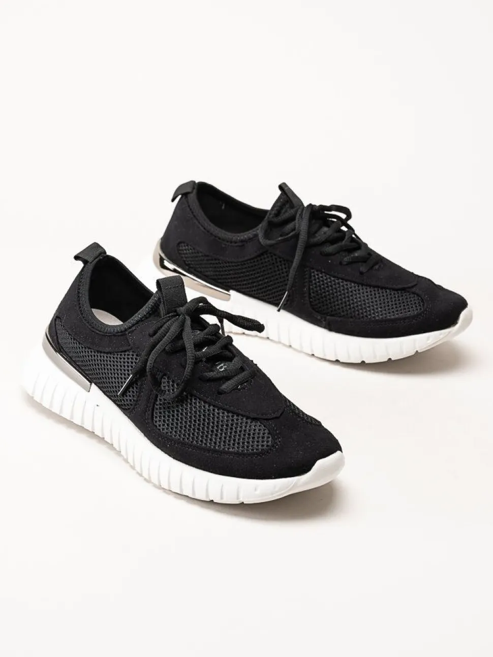 Ilse Jacobsen - Tulip4175 - Svarta sneakers i mesh