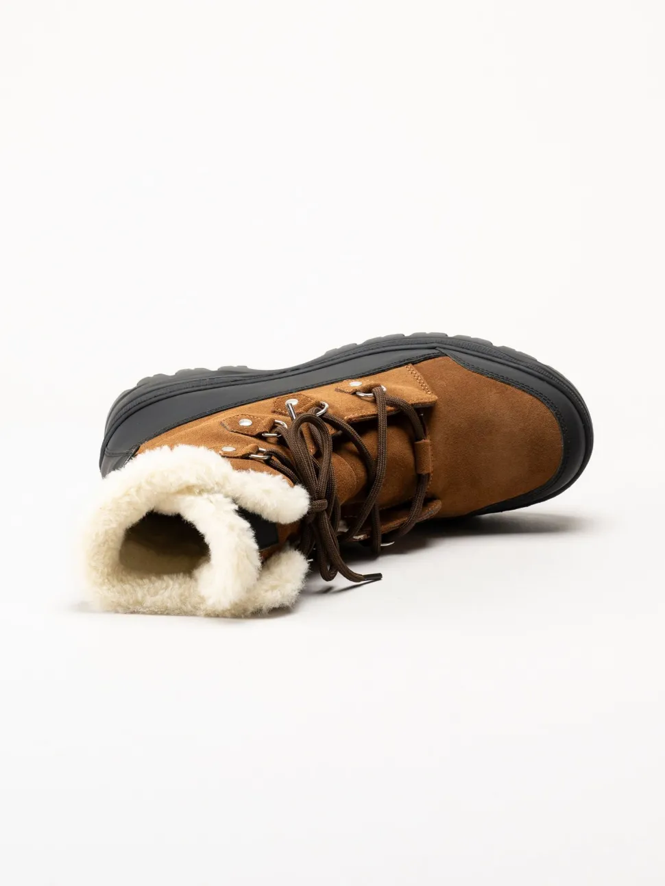 Ilves - Ilves Midbyn Wool Tex Alpi - Bruna broddkängor i mocka