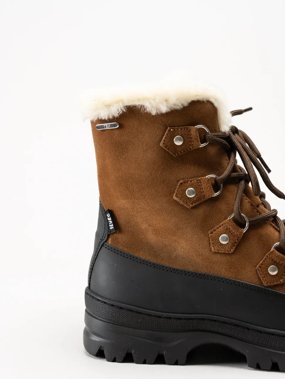 Ilves - Ilves Midbyn Wool Tex Alpi - Bruna broddkängor i mocka
