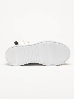 Inuikii - Canvas High 23 - Gula höga sneakers med platåsula