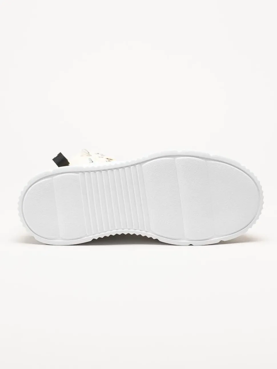 Inuikii - Canvas High 23 - Gula höga sneakers med platåsula